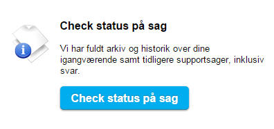 Status på sag